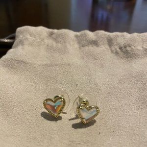 Kendra Scott Heart Studs